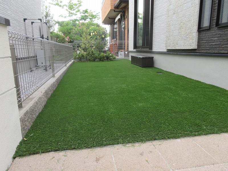 お庭の広さを2倍にしました!