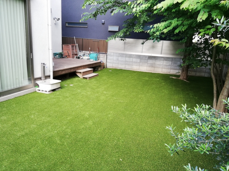東京都大田区｜人工芝施工