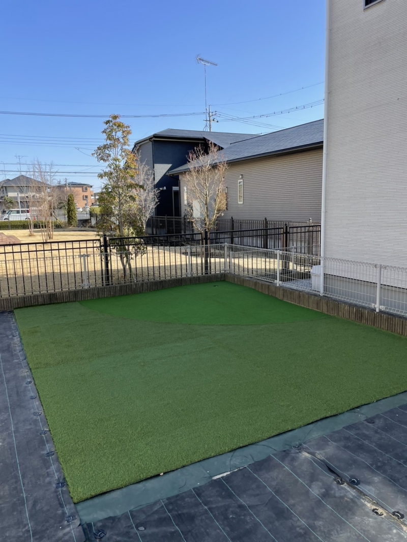 ＝結城市にパターゴルフ工事＝