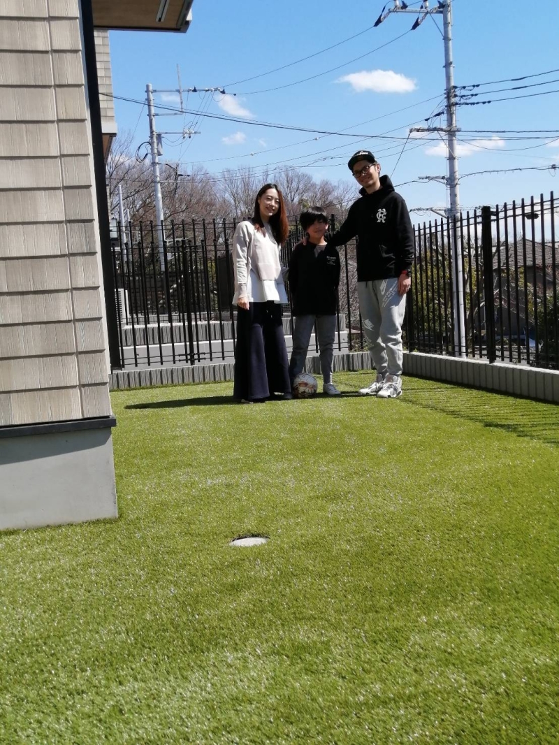 ＝川崎市に人工芝工事＝