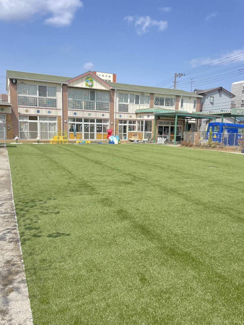 ＝千葉県の幼稚園に人工芝工事＝