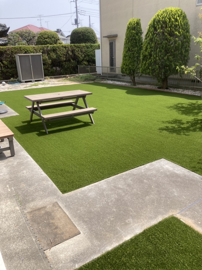 ＝龍ヶ崎市に人工芝工事＝