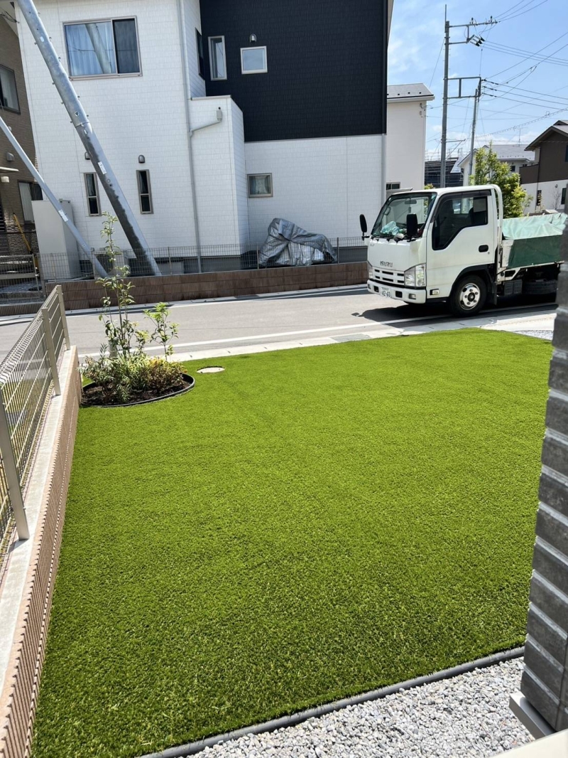 ＝太田市に人工芝工事＝