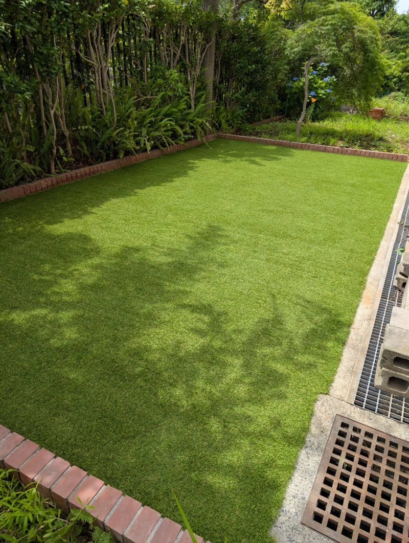 ＝江東区に人工芝工事＝