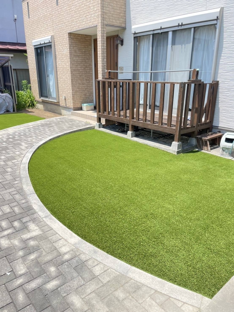 ＝佐野市に人工芝工事＝