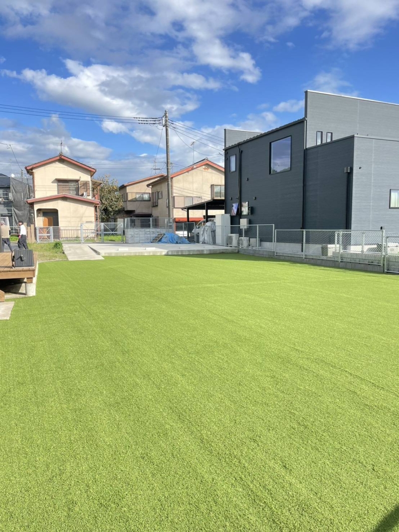 ＝相模原市に人工芝工事＝