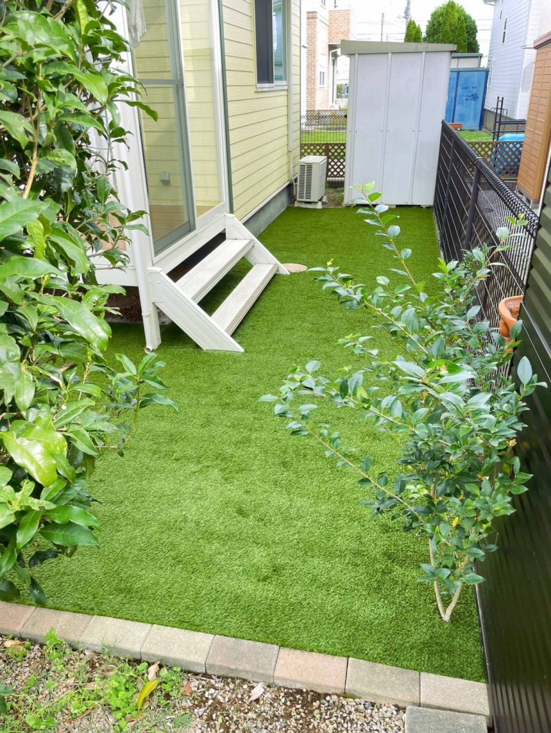 群馬県の人工芝工事