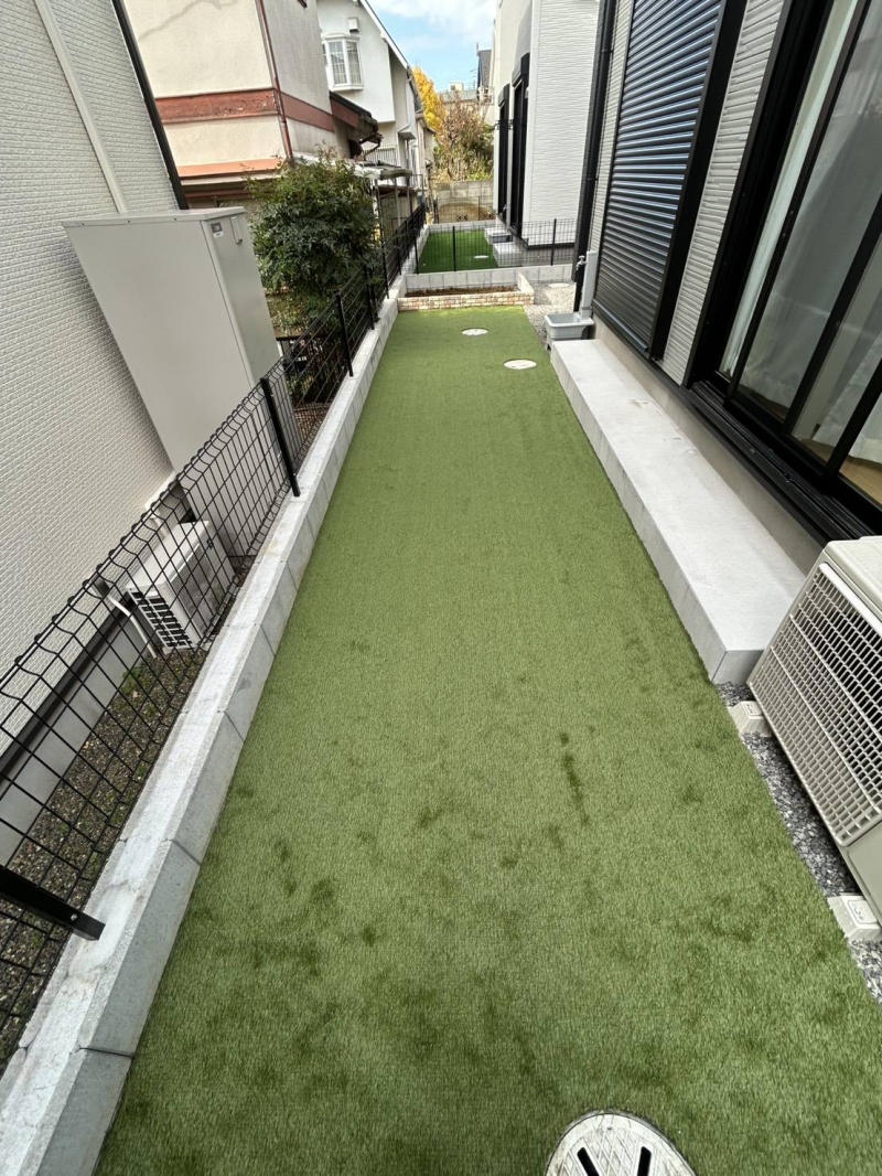 ＝千葉市に人工芝工事＝