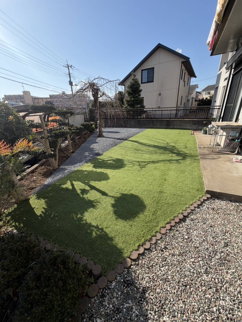 埼玉県さいたま市｜遮熱人工芝施工