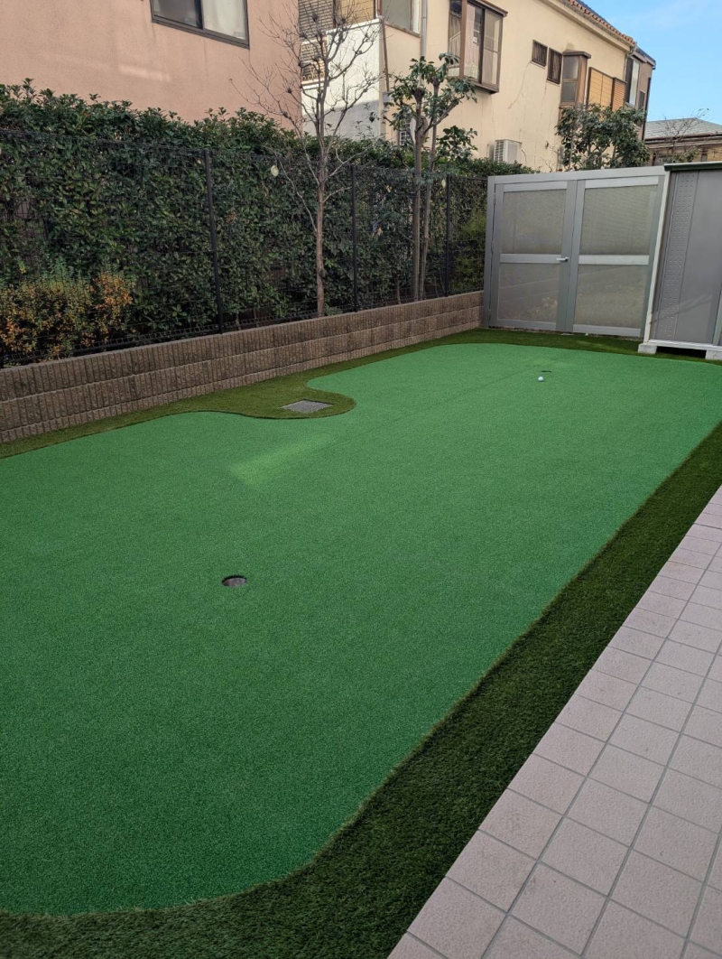 ＝北区にパターゴルフ工事＝