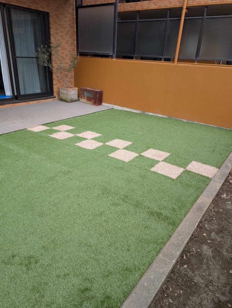 ＝町田市に人工芝工事＝
