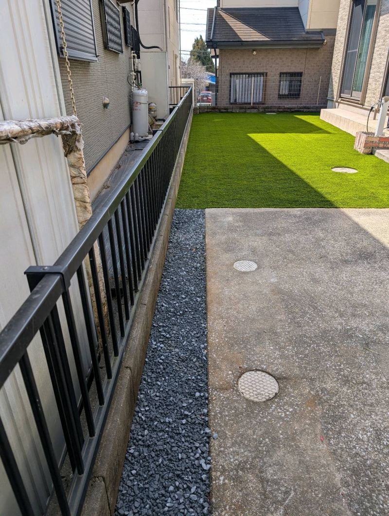 ＝千葉市に人工芝工事＝