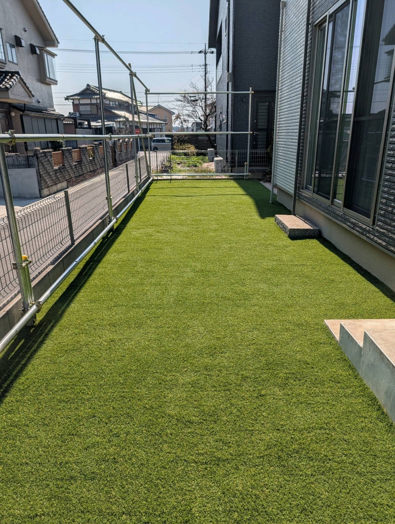 ＝川越市に人工芝工事＝