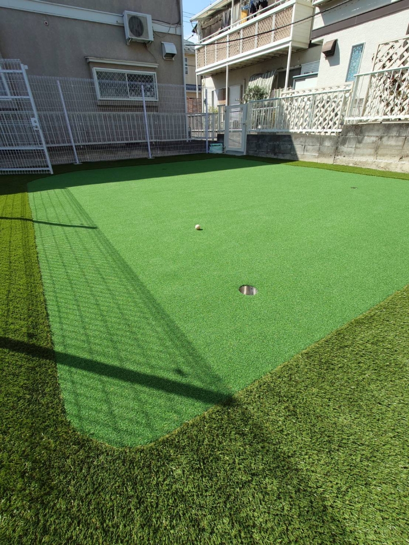 ＝埼玉県加須市ゴルフパター工事＝