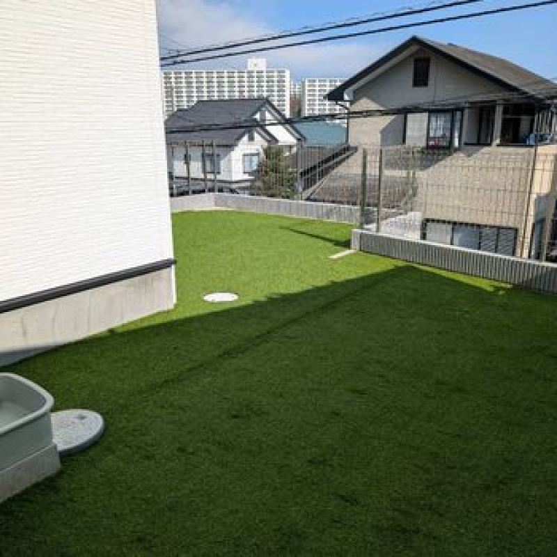 神奈川県座間市 | 新築のお庭を人工芝に！