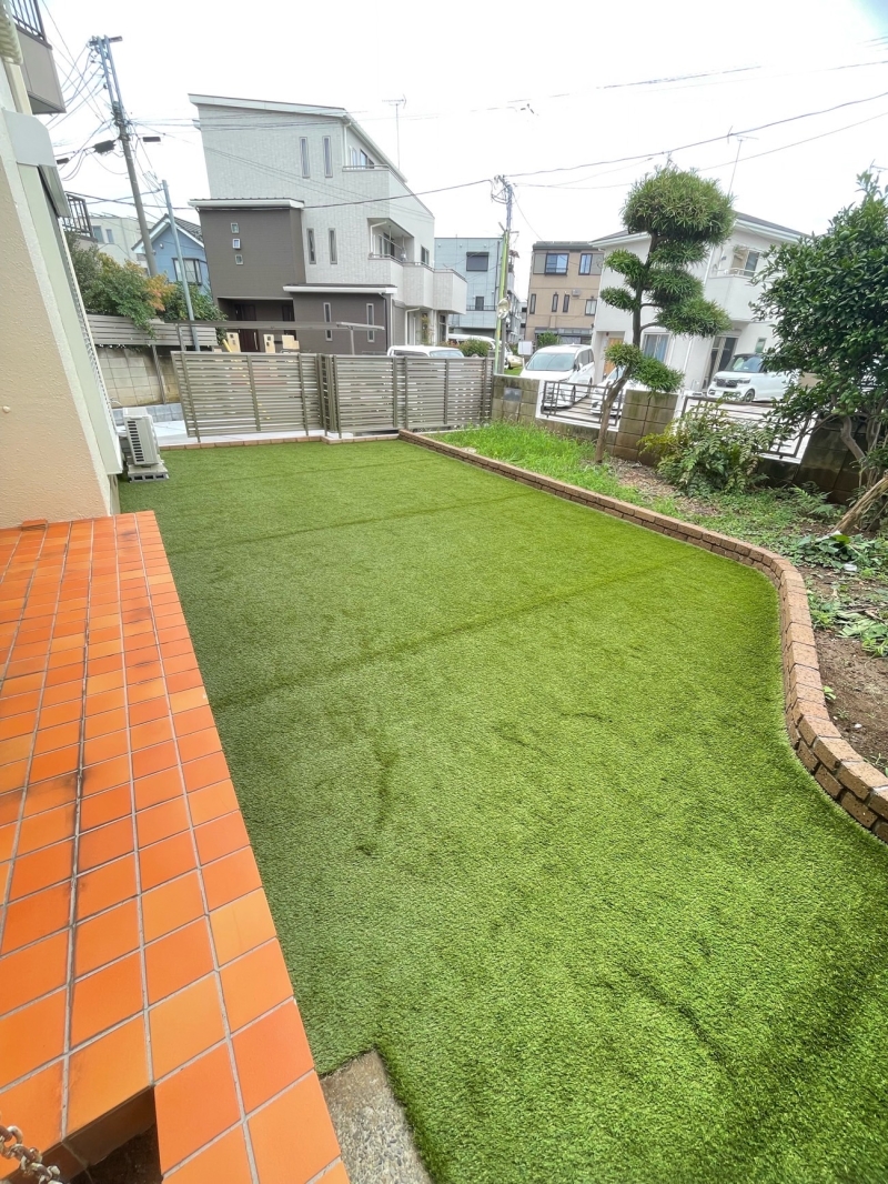 埼玉県川口市｜30㎜人工芝施工