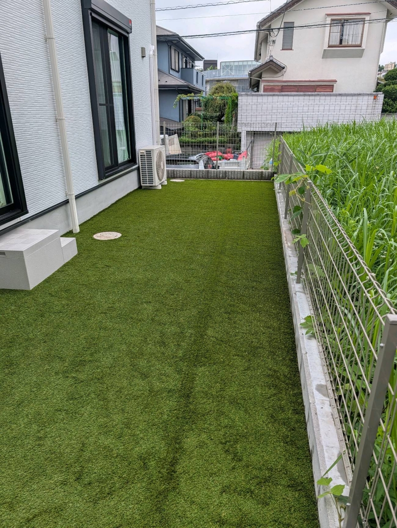 東京都町田市｜30㎜人工芝施工