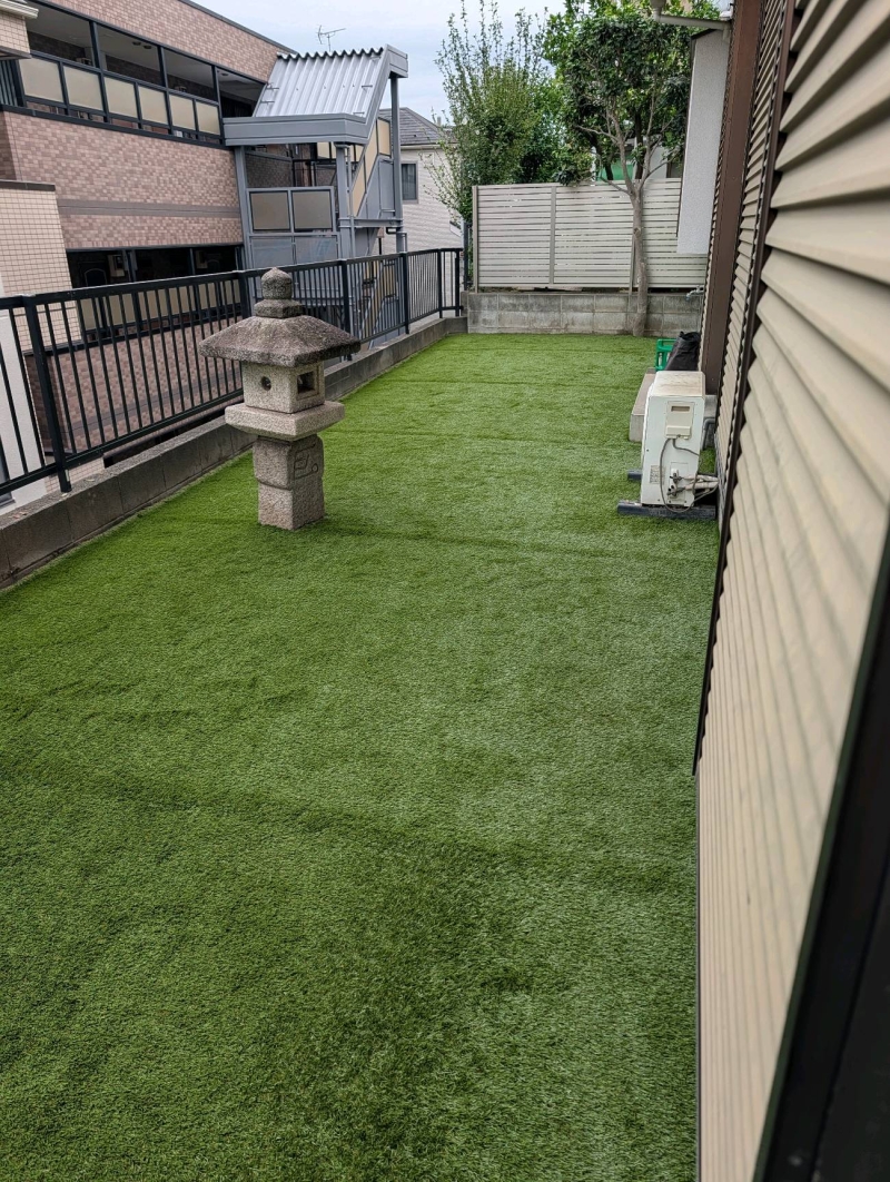 神奈川県横浜市｜30㎜人工芝施工