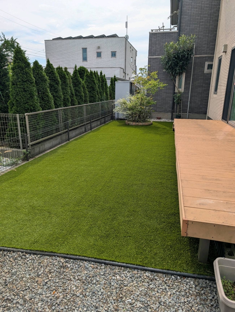 神奈川県相模原市｜30㎜人工芝敷設工事