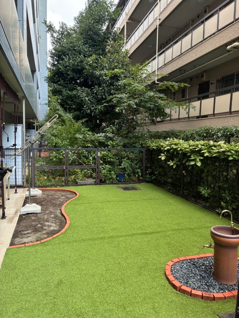 東京都品川区｜遮熱人工芝敷設工事